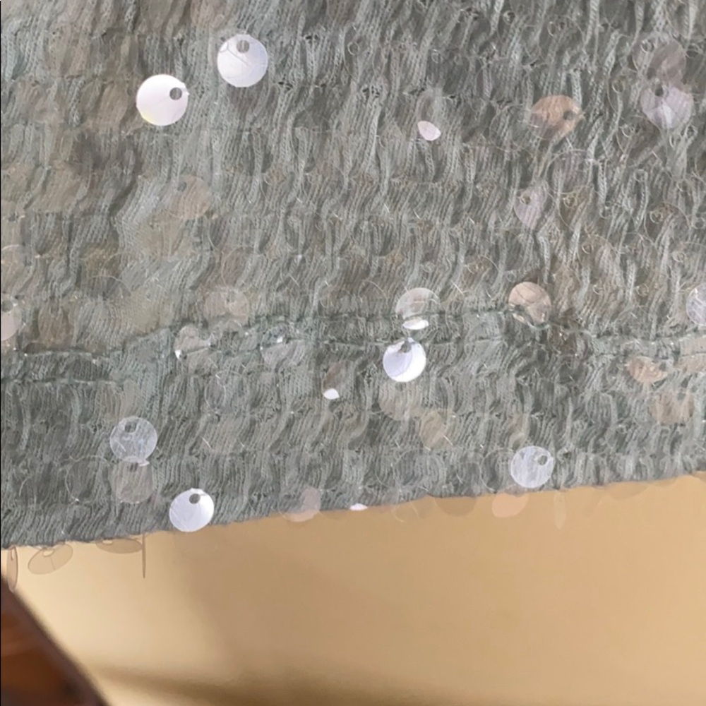 Mint Sequin Top - image 2